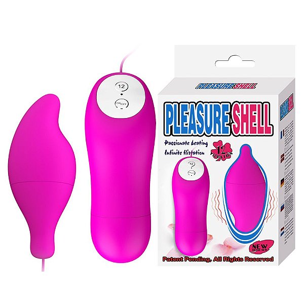 Cápsula Vibratória 12 Funções Shell 4 Sensual Love