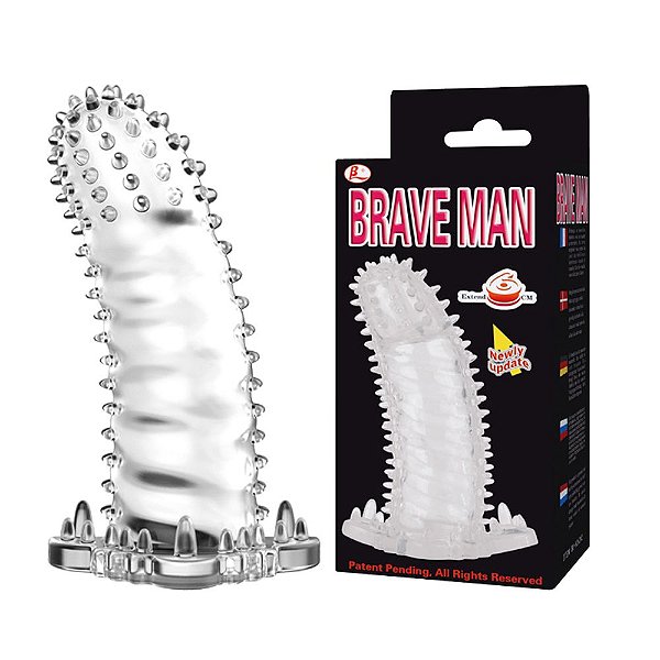 Capa Peniana Textura Brave Man Baile Sensual Love