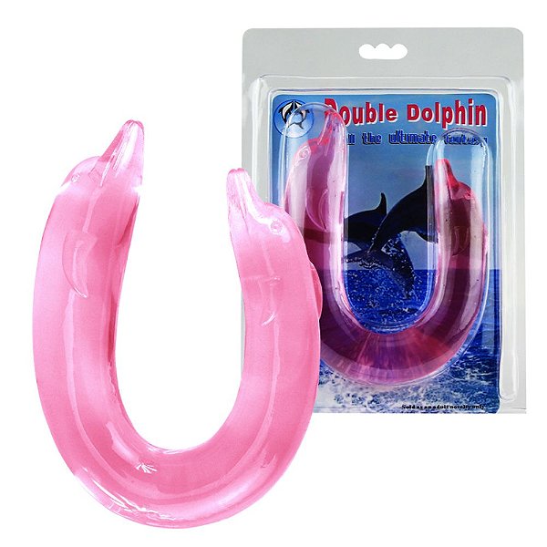 Pênis Realístico Double Dolphin Baile Sensual Love