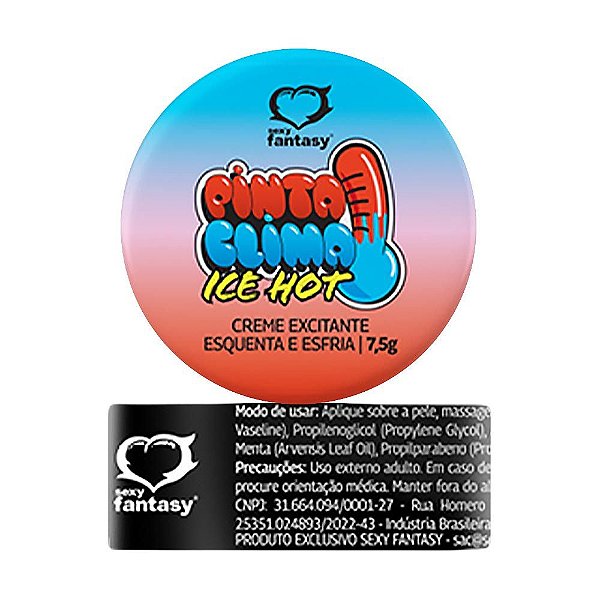 Pinta Clima Gel Ice Hot Pomada 7,5g Sexy Fantasy