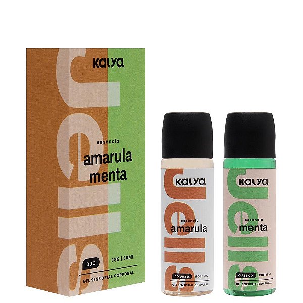 Gel Hot Duo Amarula E Menta Kalya