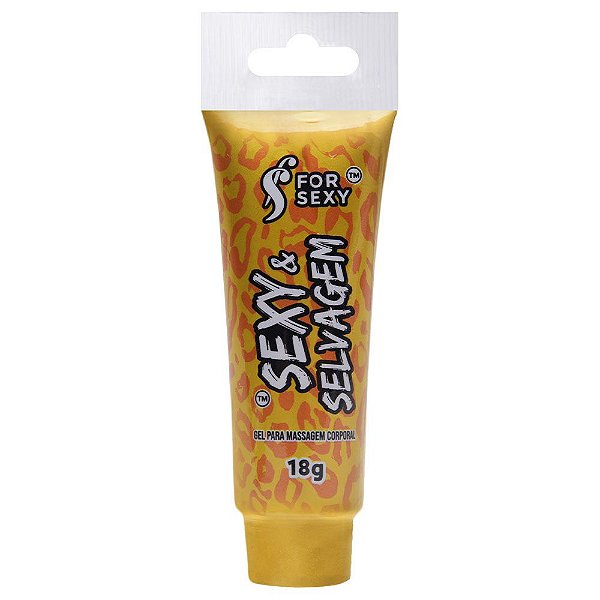Sexy E Selvagem Gel Excitante Multisensações 18g For Sexy