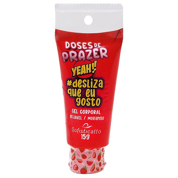 Desliza Que Eu Gosto Gel Corporal 15g Sofisticatto