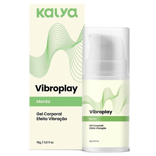 Vibroplay Vibrador Gel Beijável 15g Kalya