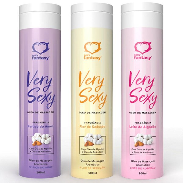 Very Sexy óleo Massagem Sensual 100ml Sexy Fantasy