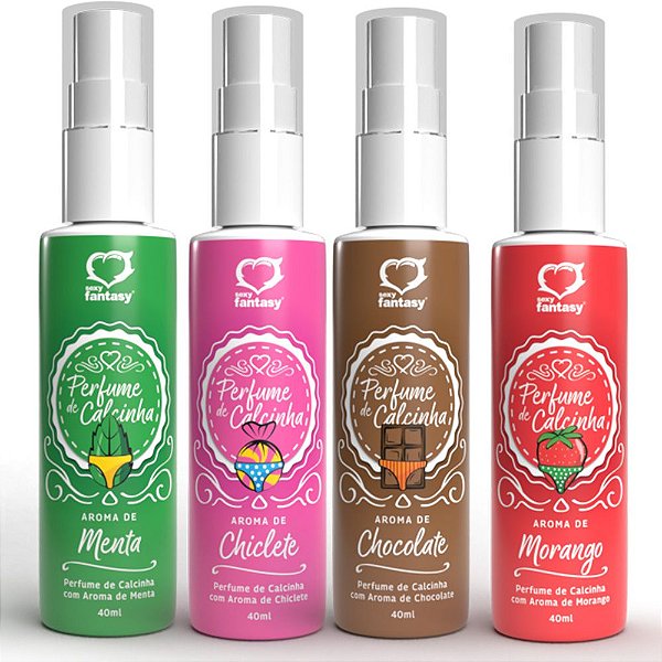Perfume De Calcinha Aromático 40ml Sexy Fantasy
