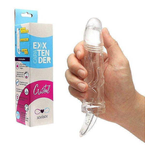 Capa Peniana Cristal Anel Escrotal Soulsex