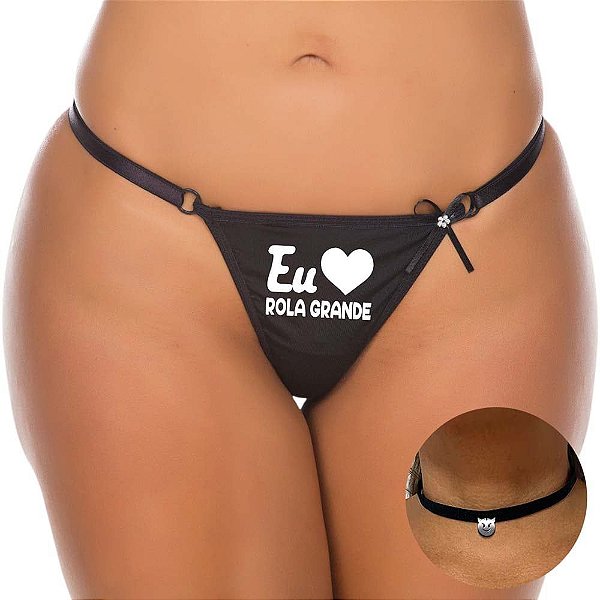 Kit Fio Dental Eu Amo Rola Grande Pimenta Sexy