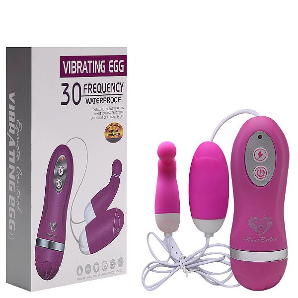 Cápsula Vibratória Dupla 30 Vibrações Vibrating Egg Mbq Vipmix