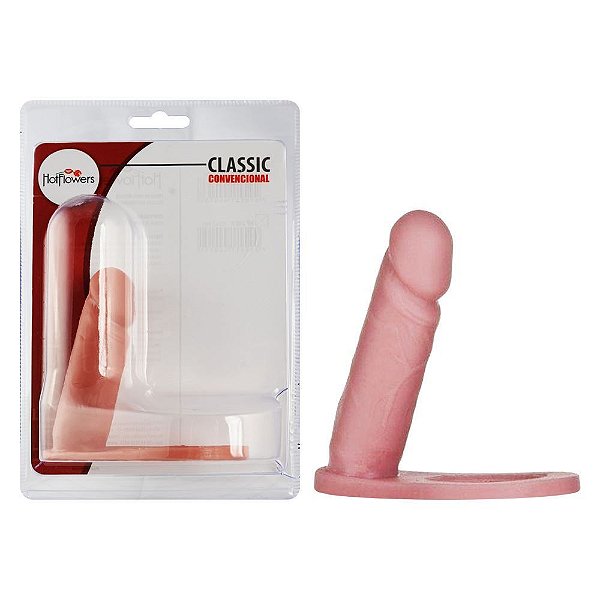 Anel Com Pênis Auxiliar 9,5 X 2,5cm Hot Flowers