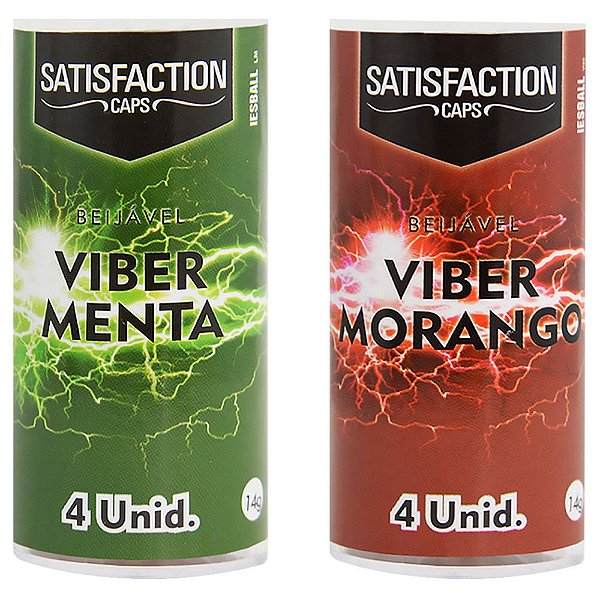 Bolinha Viber Choque Aromática 04 Unidades Satisfaction