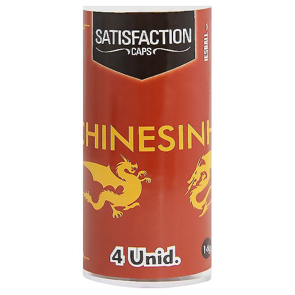 Bolinha Chinesinha 04 Unidades Satisfaction