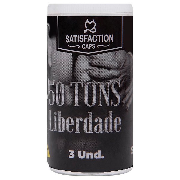 Bolinha 50 Tons De Liberdade 03 Unidades Satisfaction