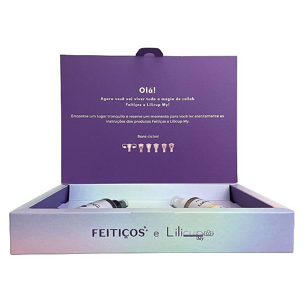 Kit Cuidados Menstruação Lilicup My Feitiços
