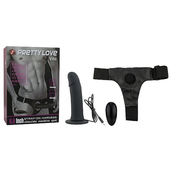 Capa Peniana Vibrador Pretty Love Vito Sexy Import