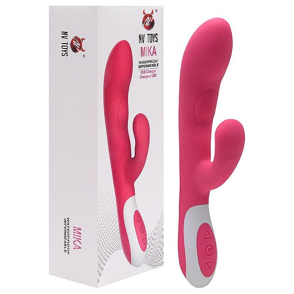 Vibrador Ponto G E Clitóris Nvtoys Mika Usb Vipmix