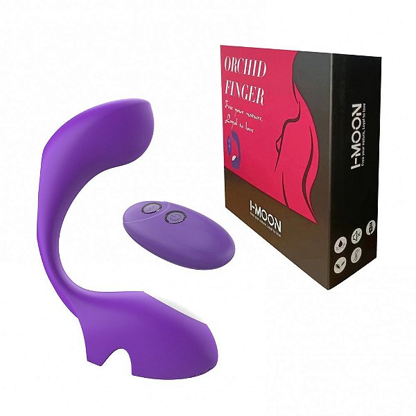 Vibrador De Dedo 7 Modos Orchid Finger I-moon Vipmix