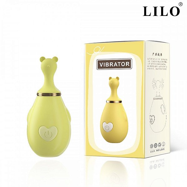 Vibrador Clitóris Recarregável 6 Modos Lilo Vipmix