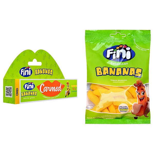 Carmed Fini Hidratante Labial Banana 10g Cimed