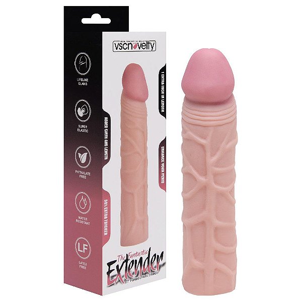 Capa Peniana Emborracha Ultra Macia E Flexível Vipmix