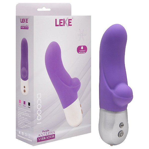 Vibrador Recarregável 10 Modos Leke Dc0001 Vipmix