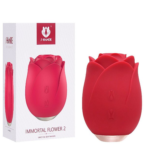 Vibrador Pulsação Flower S-hande Sexy Import