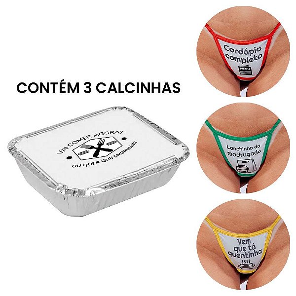 Kit Marmita Vai Comer Agora Pimenta Sexy