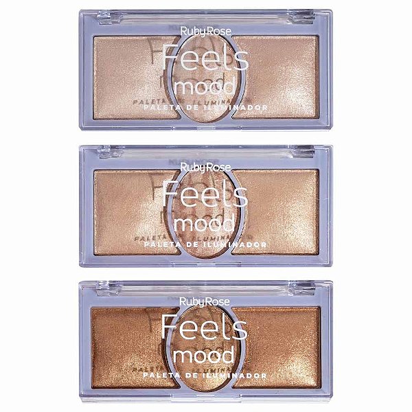 Paleta De Iluminador Feels Mood Ruby Rose