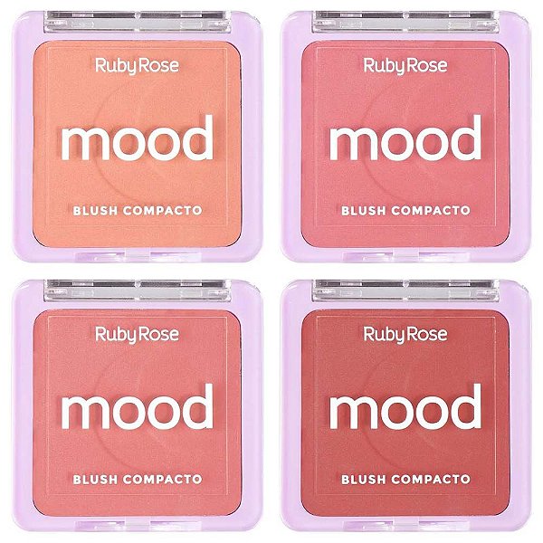 Blush Compacto Mood Ruby Rose