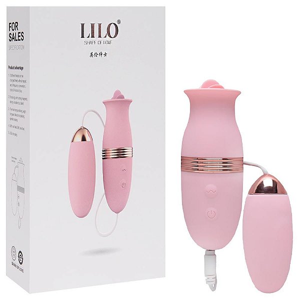 Cápsula Vibratória Com Bullet 10 Vibrações Lilo Vipmix