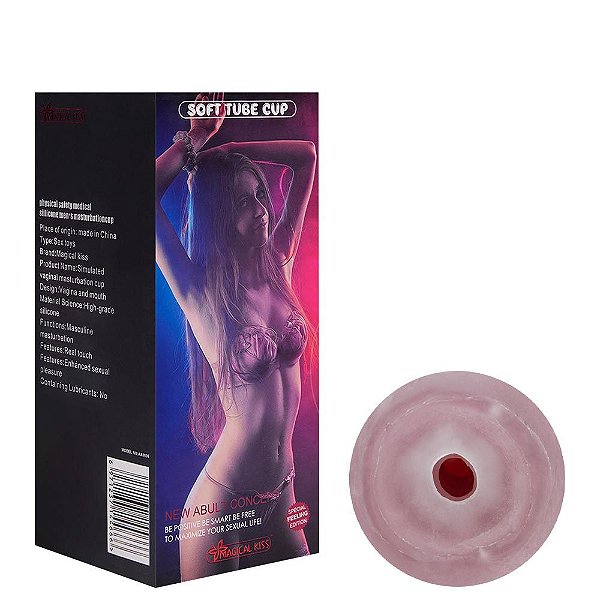 Masturbador Soft Tube Cup Vagina Cyber Vipmix
