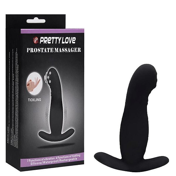 Plug Próstata 7 Vibrações 4 Estimulação Pretty Love Vipmix