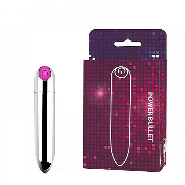 Power Bullet Recarregável 10 Vibrações Youvibe Vipmix