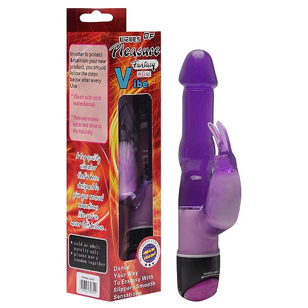 Vibrador Multivelocidade Coelho Pleasure Vipmix
