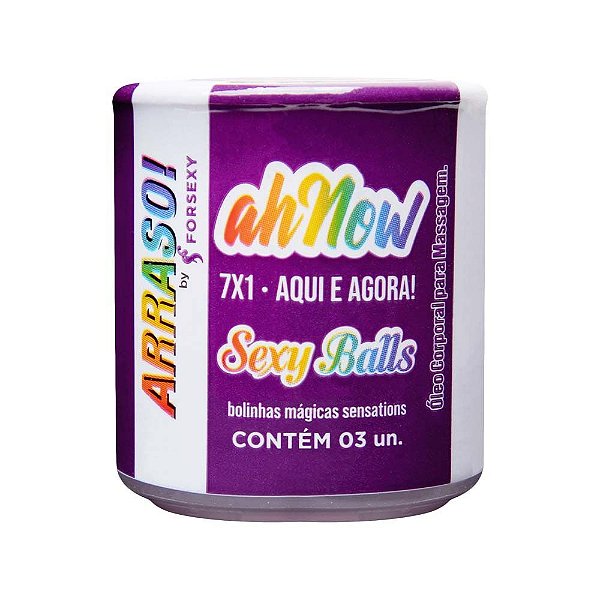 Ahnow Sexy Balls Anestésico Anal 03 Unidades For Sexy