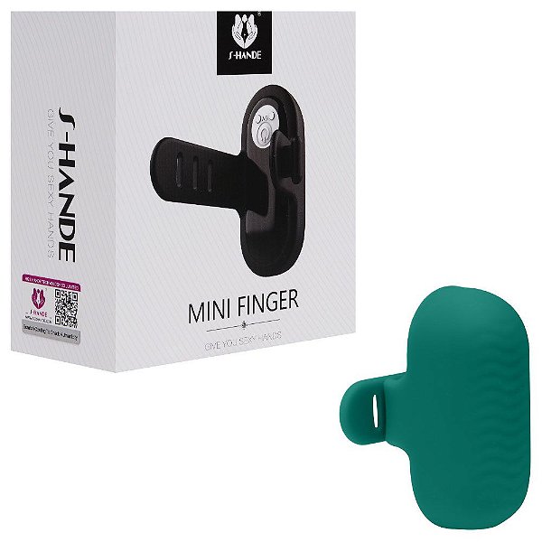 Dedeira Mini Finger S-hande 9 Vibrações Sexy Import