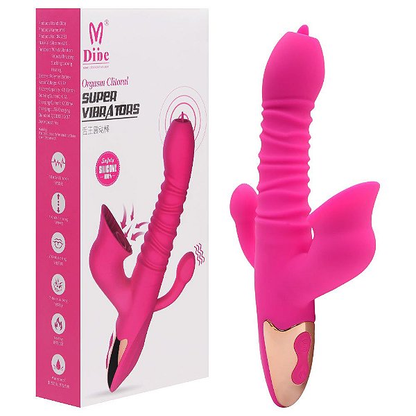 Orgasm Clitoral 7 Vibrações E 7 Pulsações Dibe Vipmix