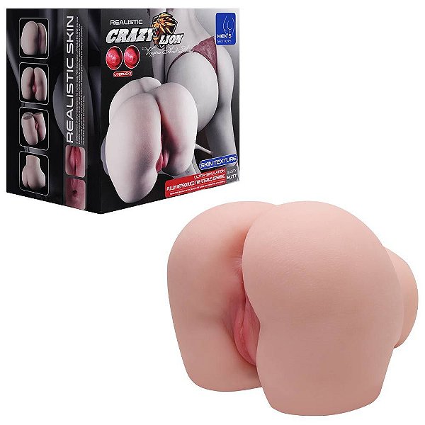 Crazzy Lion Vagina E ânus Masturbador Cyber Vipmix