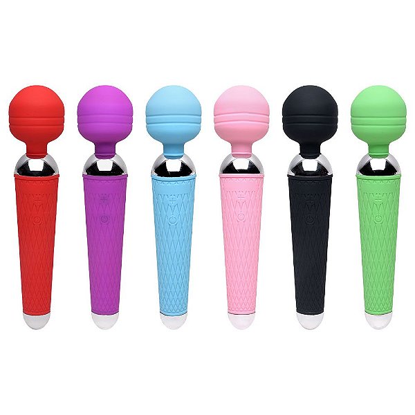 Varinha Mágica 10 Vibrações Recarregável Sexy Import