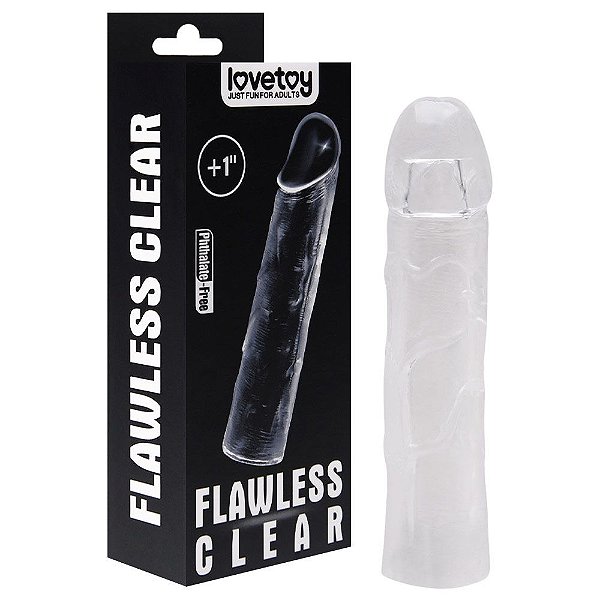 Capa Peniana Jelly Flawless Clear Lovetoy Vipmix