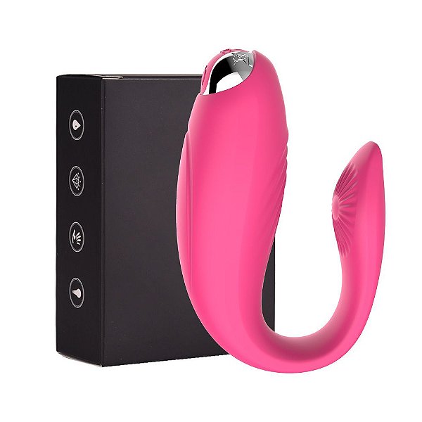 Vibrador Casal Clitóris E Ponto G 10 Vibrações Vipmix