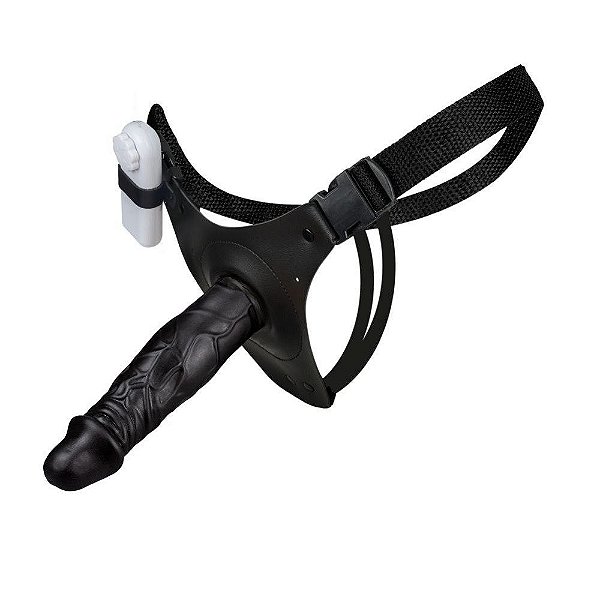 Cinta Com Prótese E Vibro De 16 X 3,5cm La Pimienta