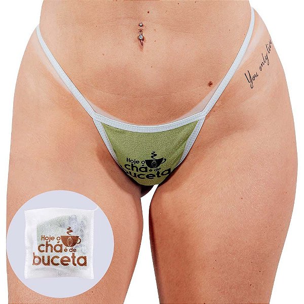 Tanga Hoje O Chá é De Buceta Pimenta Sexy
