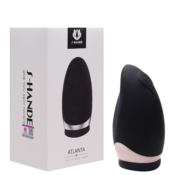 Masturbador Aquece Vibra Atlanta S-hande Sexy Import