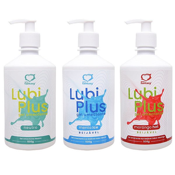 Lubi Plus Gel Umectante 500g Sexy Fantasy