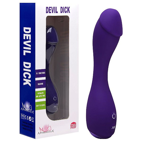 Devil Dick 10 Vibrações Aphrodisia Sexy Import
