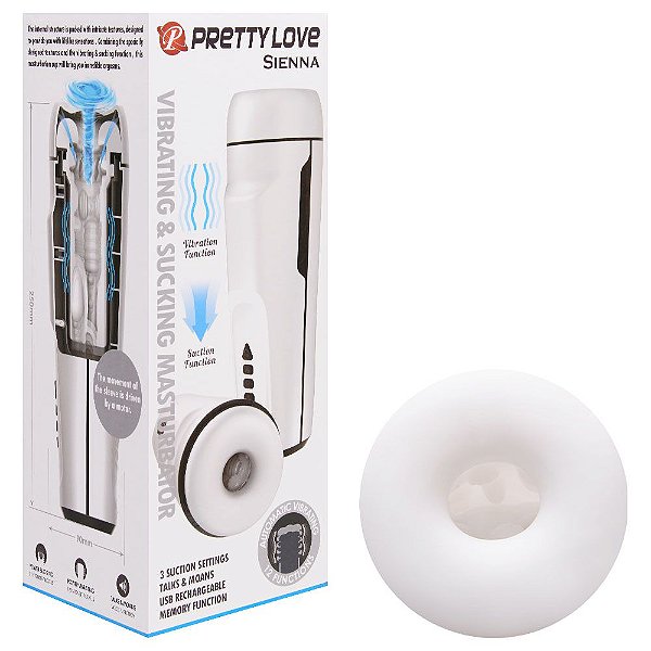 Masturbador Lanterna Sienna Pretty Love Sexy Import