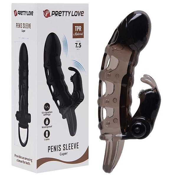 Capa Peniana Vibro Cuper Pretty Love Sexy Import