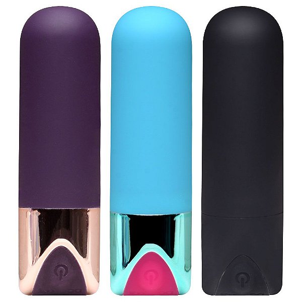 Bullet Vibrador Recarregável 6,5 X 1,8cm Sexy Import