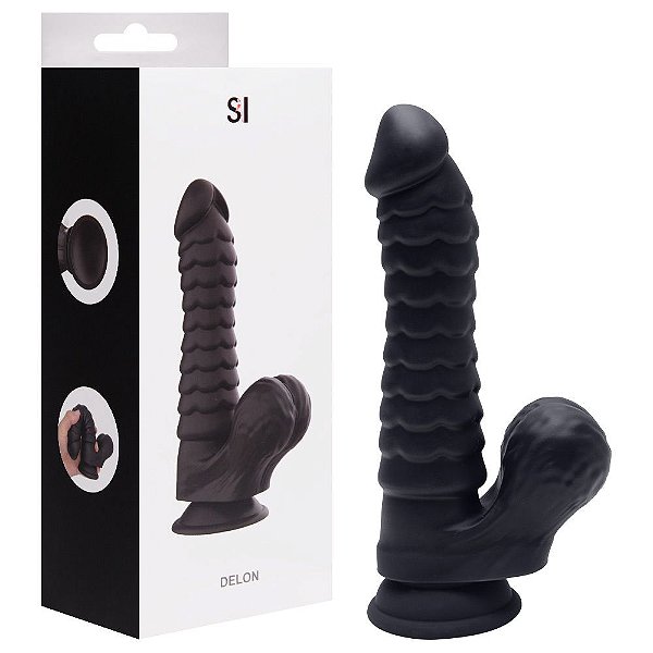 Pênis Realístico 20 X 4cm Delon Sexy Import